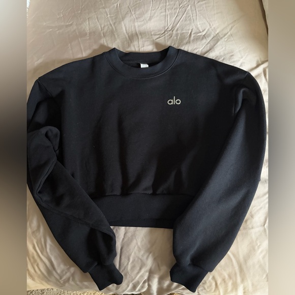 ALO Yoga Sweaters - ALO Yoga Black Crew Neck Sweater
